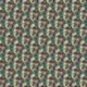 Tissu Jacquard Geo Rond Multico Fond Vert