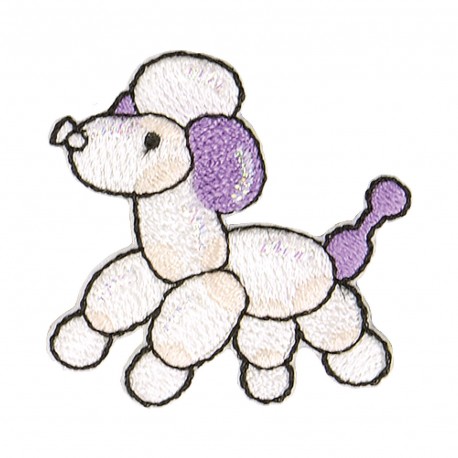 Ecusson animaux ballon - Chien