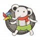 Ecusson animaux cool - Elephant