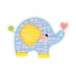 Ecusson joli monde de la nature - Elephant