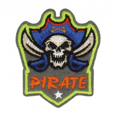 Ecusson combattant - Pirate