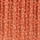 Tissu Voile Imprimé Fleurs Brique 