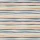 Tissu Sweat Rayures Blanc 