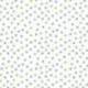 Tissu Jersey Coton Imprimé Pois Vert Fond Blanc 