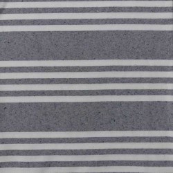 Tissu Jacquard Rayures Marine Grande Largeur