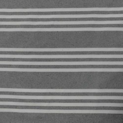 Tissu Jacquard Rayures Noir Grande Largeur