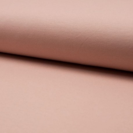 Tissu Sweat French Terry Poudre