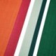 Tissu Cretonne Bahine Orange 