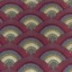 Tissu Jacquard Essen Cerise