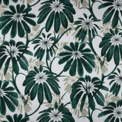 Tissu Demi Natté Galapagos Vert