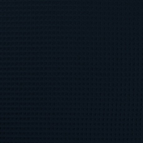 Tissu Nid D'abeille Uni Navy 