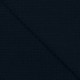 Tissu Nid D'abeille Uni Navy 
