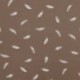 Tissu Jersey Imprimé Plume Taupe