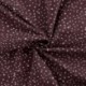 Tissu Jersey Imprimé Pois Mauve 