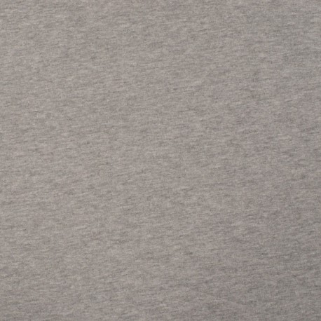 Tissu Jersey Coton Gris Chiné