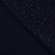 Tissu Double Gaze Studs Marine 