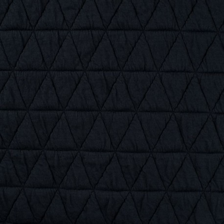 Tissu Matelassé Dakota Pétrole