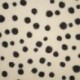 Tissu Maille Tricot Imprimée Pois Ecru