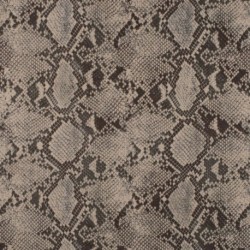 Tissu Jersey Digital Imprimé Serpent Taupe 