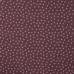Tissu Jersey Imprimé Mauve