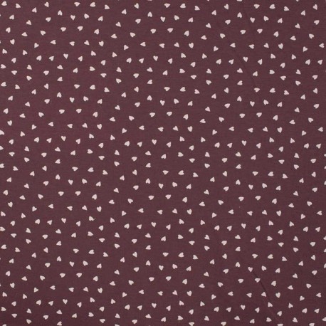 Tissu Jersey Imprimé Mauve