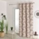 Tissu Jacquard Ever Ginkgo Bordeaux 