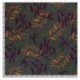 Tissu Viscose Imprime Feuillage Fleurs