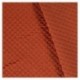 Tissu Double Gaze Matelassé Studs Brique