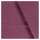 Tissu Double Gaze Matelassé Studs Violet