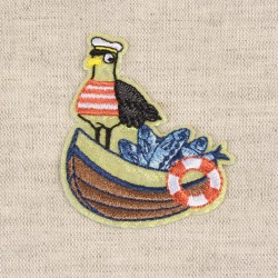 Ecusson thème océan - Pelican