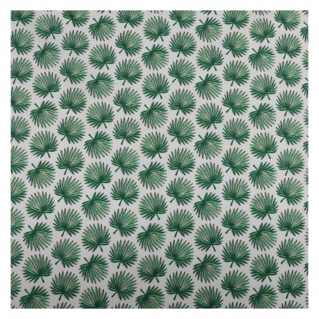 Tissu Quito Imprime Blanc