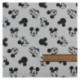 Tissu Mickey & Minnie Imprime Blanc