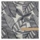 Tissu Hermance Serge Noir Fond Coloris Lin