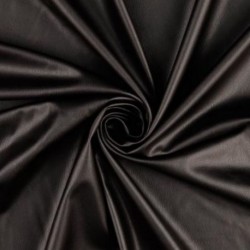 Tissu Simili Reversible Suede Noir