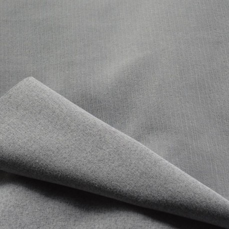 Tissu Occultant Chenillé Isola Gris Perle 