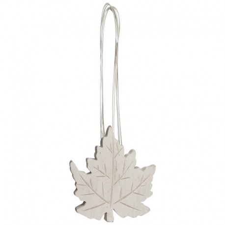 Magnet feuille bois