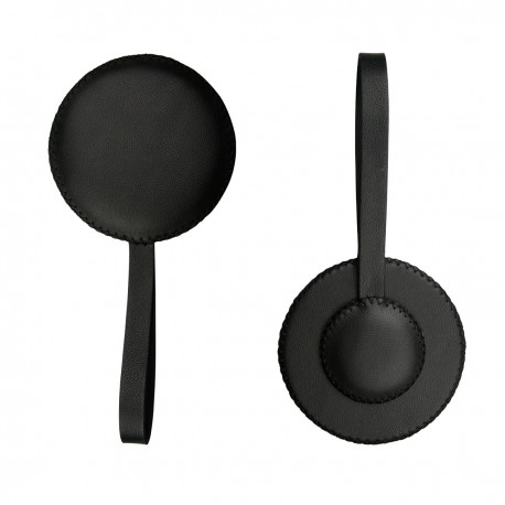 Magnet rond cuir