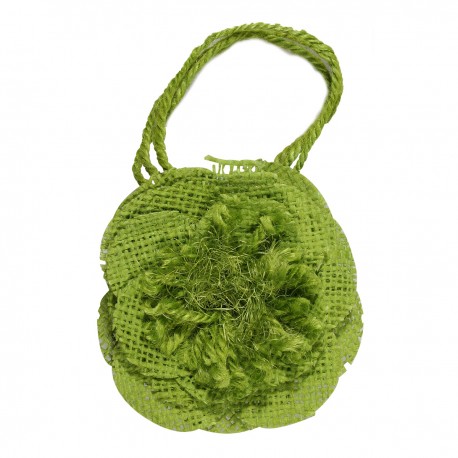 Magnet fleurs tissu