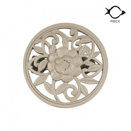 Clip rideaux fleurs