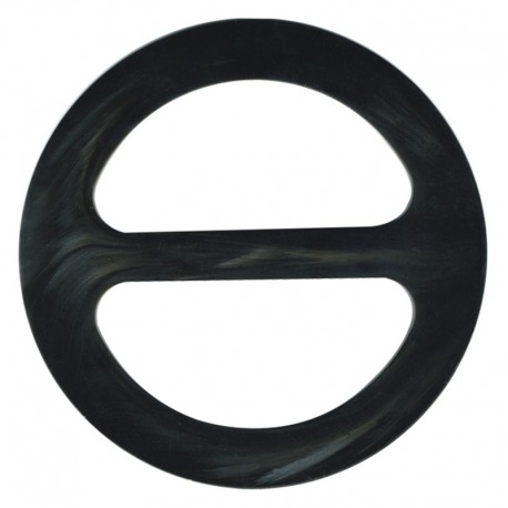 Broche resine ronde