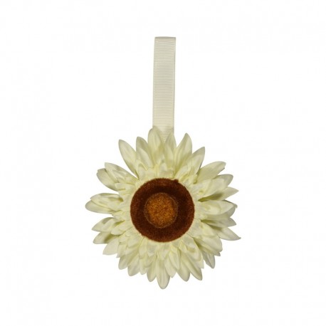 Magnet tournesol écru