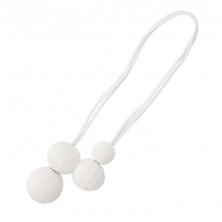 Embrasse magnet boules textile