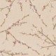 Tissu Demi Panama Fleur Du Japon Fond Lin 