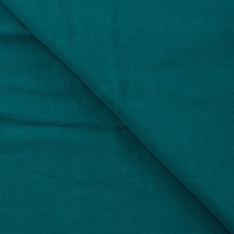 Tissu Lin Viscose Santorini Petrol 