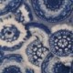 Tissu Coton Rayonne Imprimée Cercle Jean 