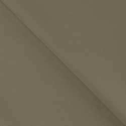 Tissu Popeline Coton Toucher Papier Kaki