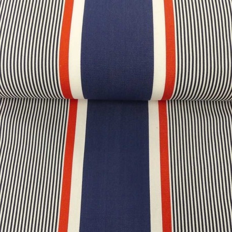 Tissu Toile Transat Playa St Brieux Rouge 