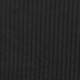 Tissu Polaire Microfibre Cotelée Noir
