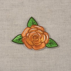 Ecusson rose - Orange