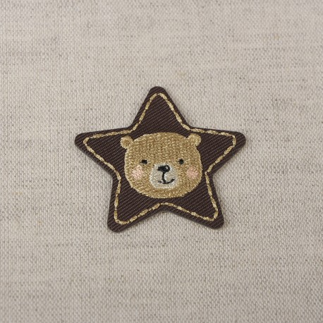 Ecusson animaux stars - Ours